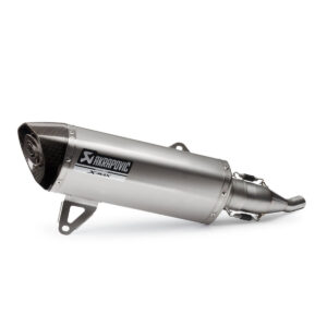 Slip-on titanium uitlaatdemper
