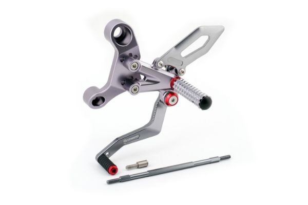800NK Rearset Titanium (Links)