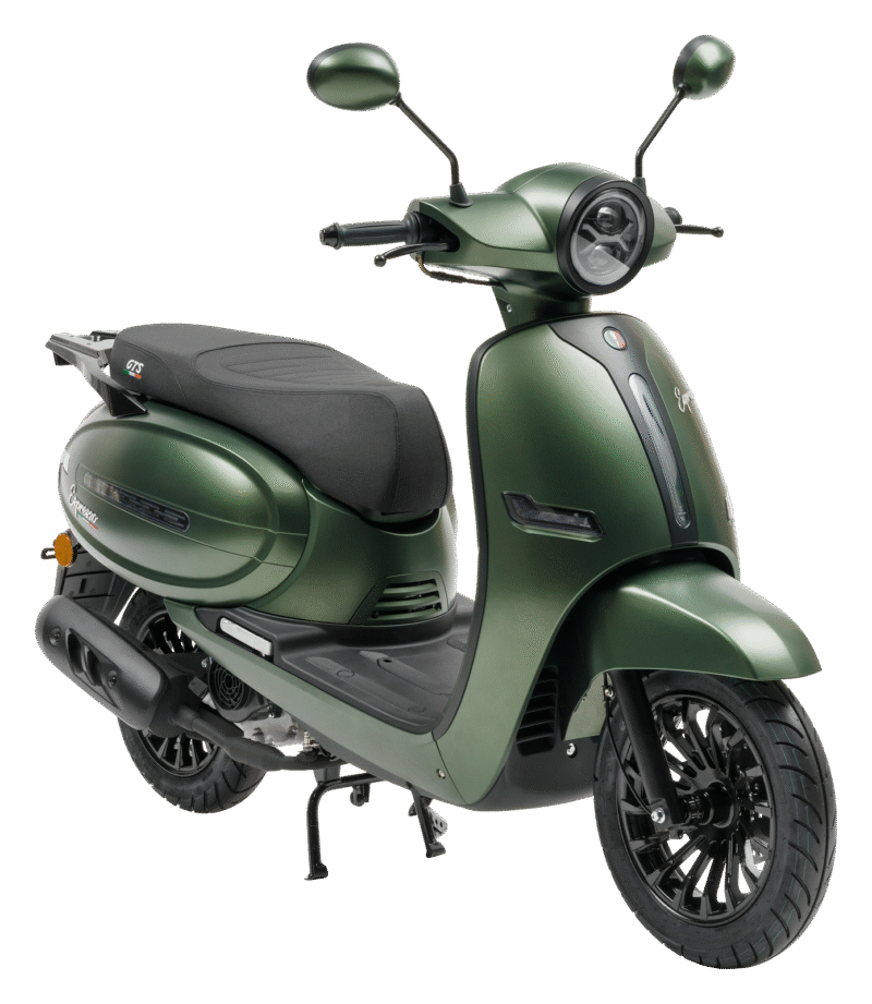 GTS Espresso Mat Leaf Green